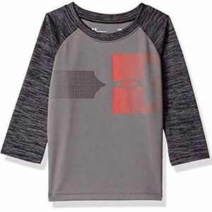 Under Armour Baby Boys T-Shirt Long Sleeve Raglan